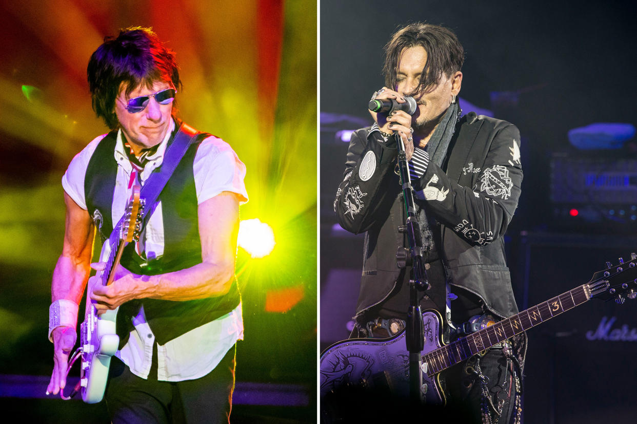 jeff-beck-johnny-depp-album - Credit: Scott Legato/Getty Images; Daniel Knighton/Getty Images