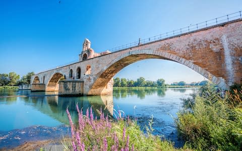 The four surviving arches of Pont Saint-Bénézet in Avignon - Credit: istock