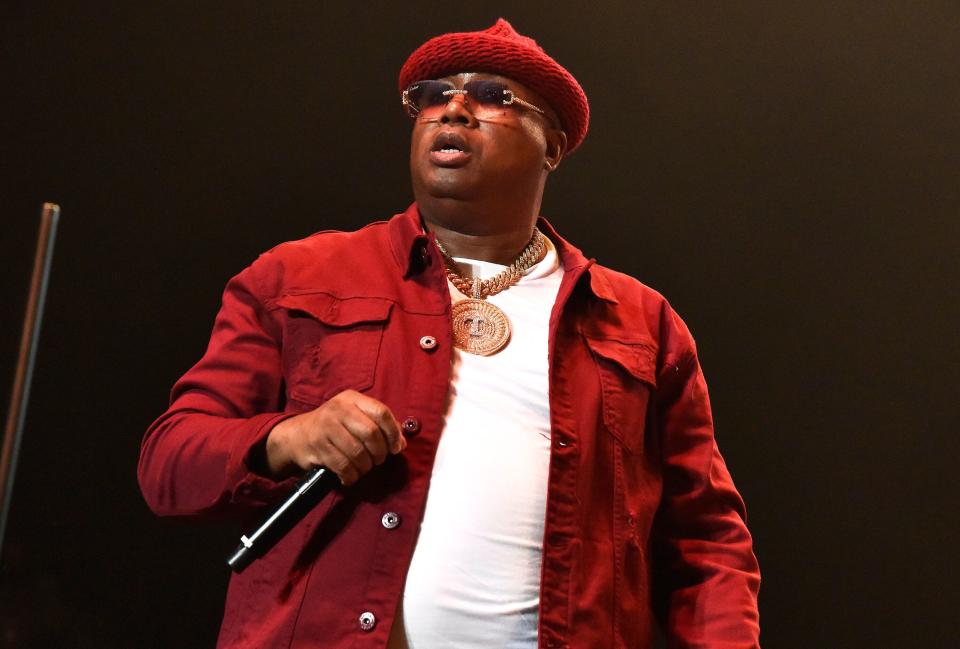 E-40 performs at the Stockton Arena on May 26, 2022 in Stockton, California.