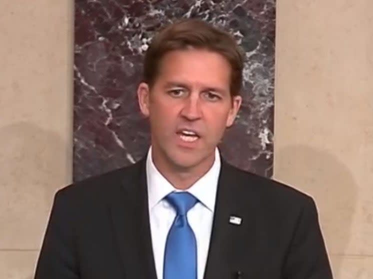 Republican senator Ben Sasse delivers a speech attacking Donald Trump: C-SPAN