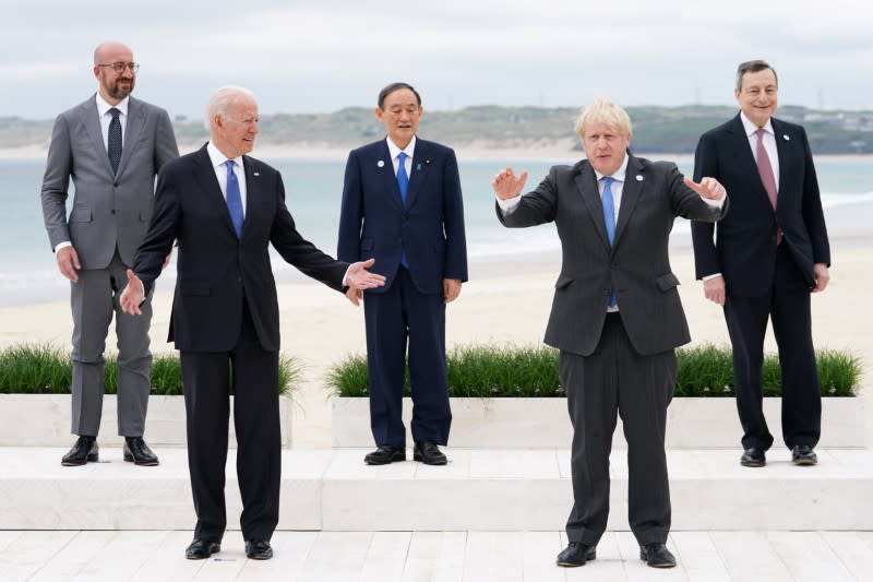 G7 summit in Cornwall