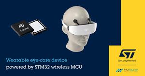 Wearable eye-care device powered by STM32 wireless MCU