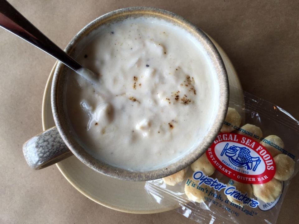 Legal Sea Foods will give veterans a free cup of chowder on both Nov. 10 and Nov. 11