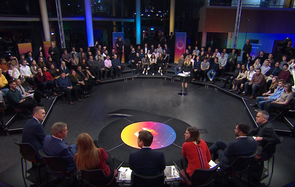 Nigel Farage appeared on a panel on Question Time (Picture: BBC)