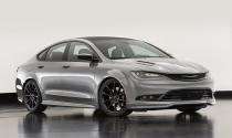 <p>Here’s where the idea of putting performance parts on every model starts to seem obligatory rather than inspired. Sure, there may be a few <a href="https://www.yahoo.com/autos/research/chrysler/200/" data-ylk="slk:Chrysler 200;elm:context_link;itc:0;sec:content-canvas" class="link ">Chrysler 200 </a>owners who dream of cold-air intakes, suspension-lowering kits and premium floormats. (The hood is “concept” only.) But most midsize sedans buyers choose their rides to avoid having to think about mechanical questions. At SEMA, there’s always something for everyone—and then some.</p>