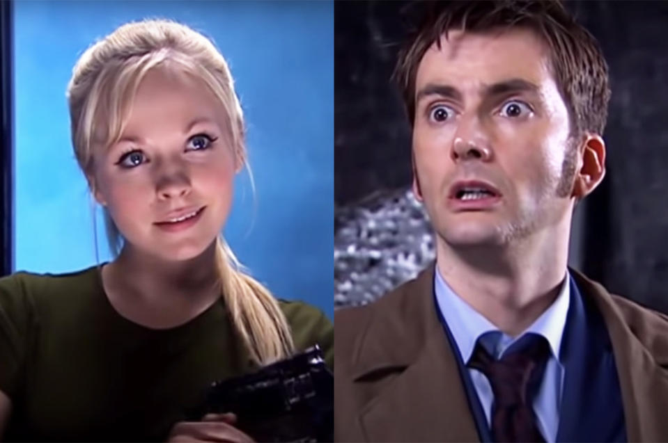 they played the Doctor and his daughter Jenny