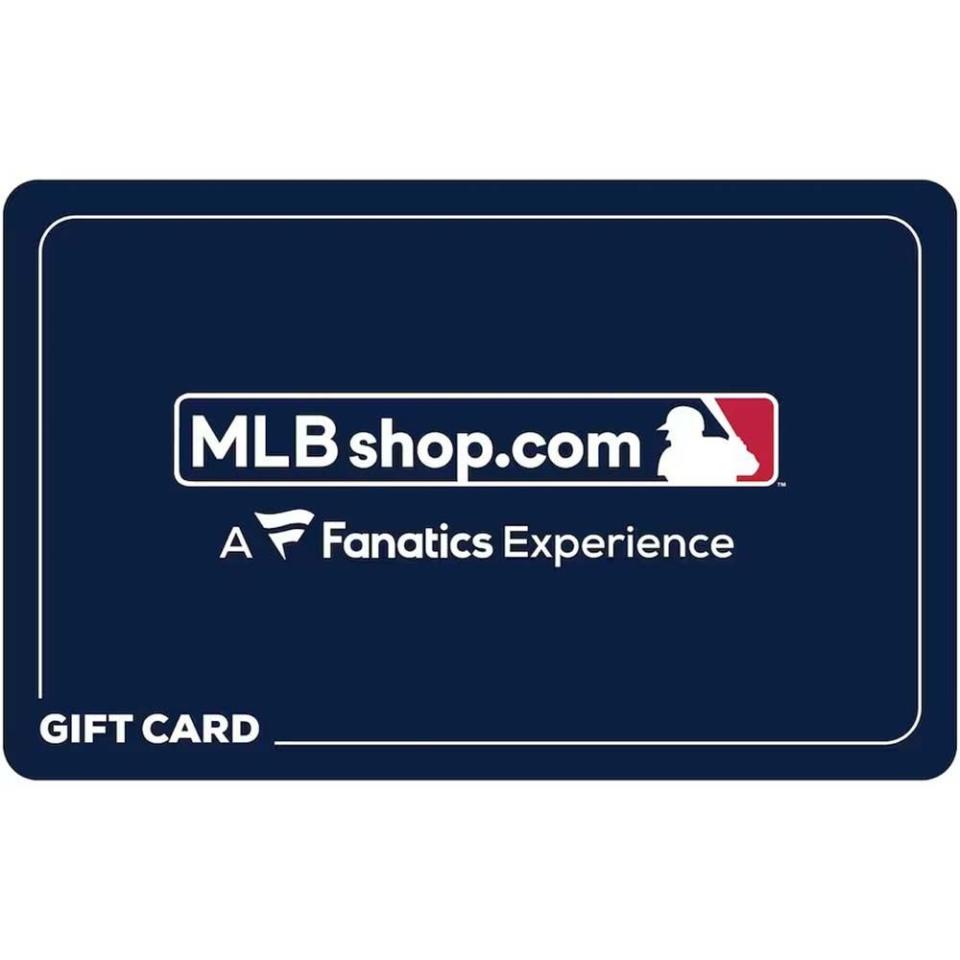 19) MLB Shop Gift Card