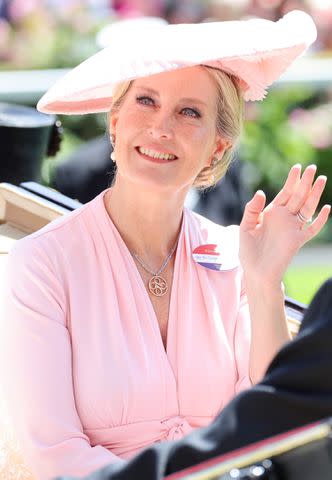 <p>Chris Jackson/Getty Images</p> Sophie, Duchess of Edinburgh attends day four of Royal Ascot 2023