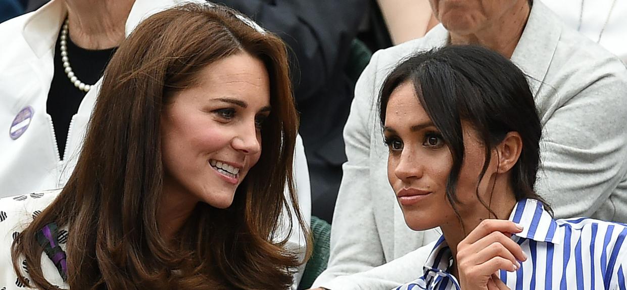 Meghan Markle and Kate Middleton