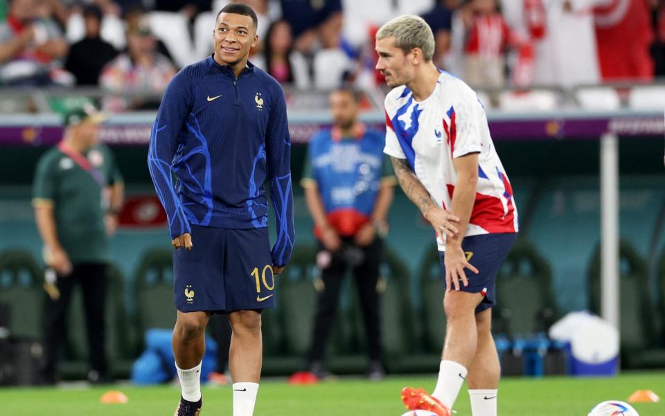 Neither Mbappe nor Griezmann start for France this afternoon - Elsa/Getty Images 