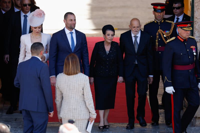 Myriam Spiteri Debono is sworn in as President of Malta in Valletta