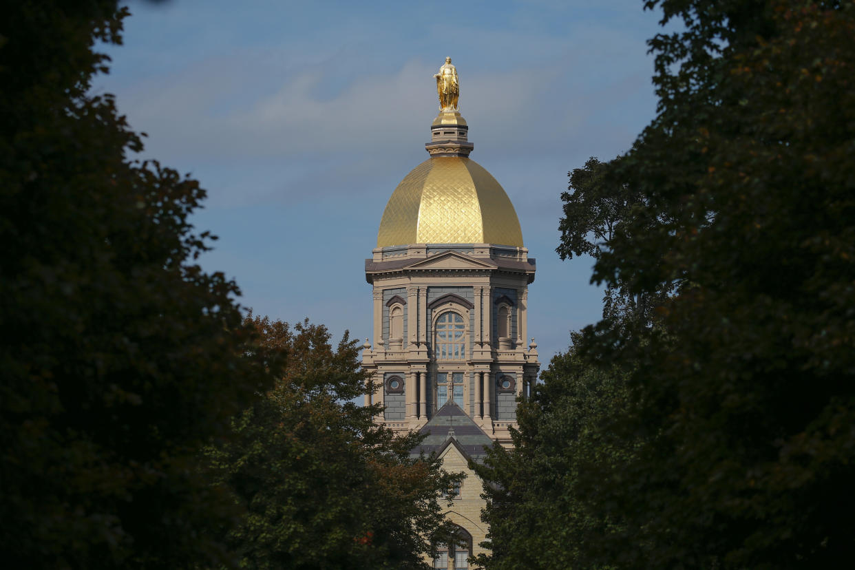 The University of Notre Dame&nbsp;has fought against the contraceptive mandate for years.&nbsp; (Photo: Michael Hickey via Getty Images)