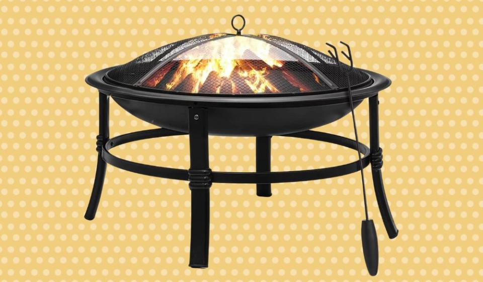 A SinglyFire firepit.