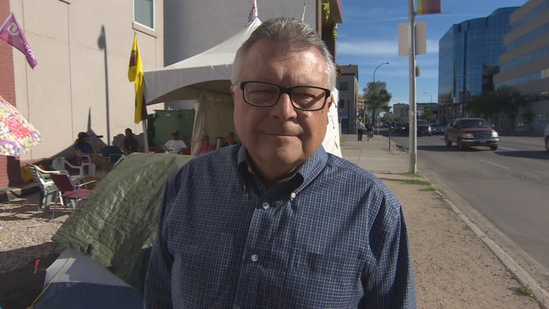 Protest group 'Colonialism No More' meets Ralph Goodale