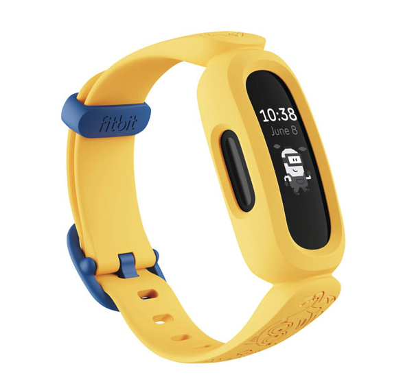 Fitbit Ace 3 Kids Activity Tracker - Minions Special Edition. Image via Best Buy.