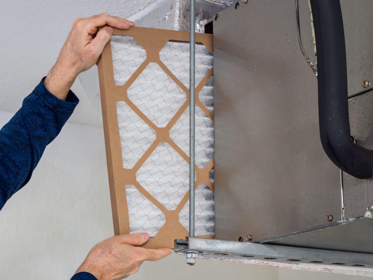 HVAC air filter