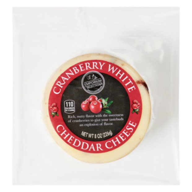 Emporium Selection Cranberry White Cheddar Cheese<p>Aldi</p>