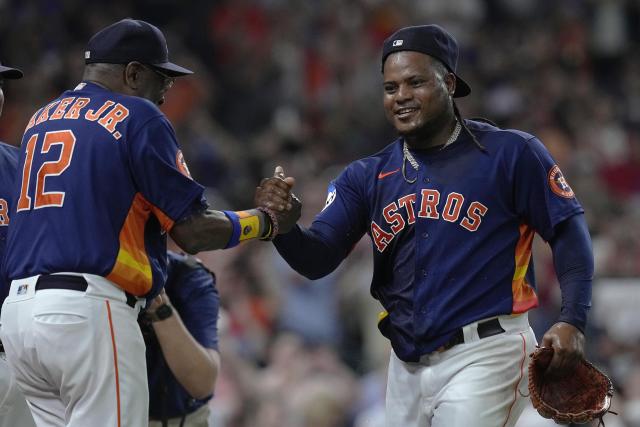 Houston Astros' Framber Valdez pitches no-hitter against Cleveland  Guardians 