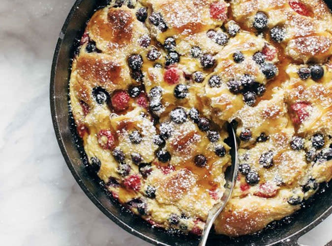 Ricotta Berry French Toast Casserole