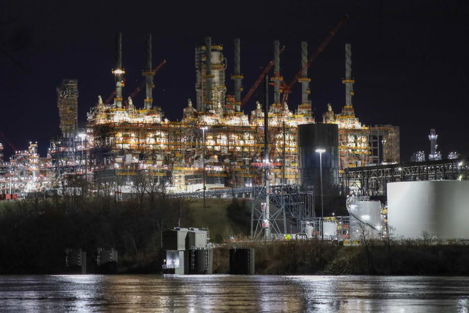 Construction of Shell’s ethane cracker plant in Beaver County is 100% complete. Operators plan to have the site online by year’s end.