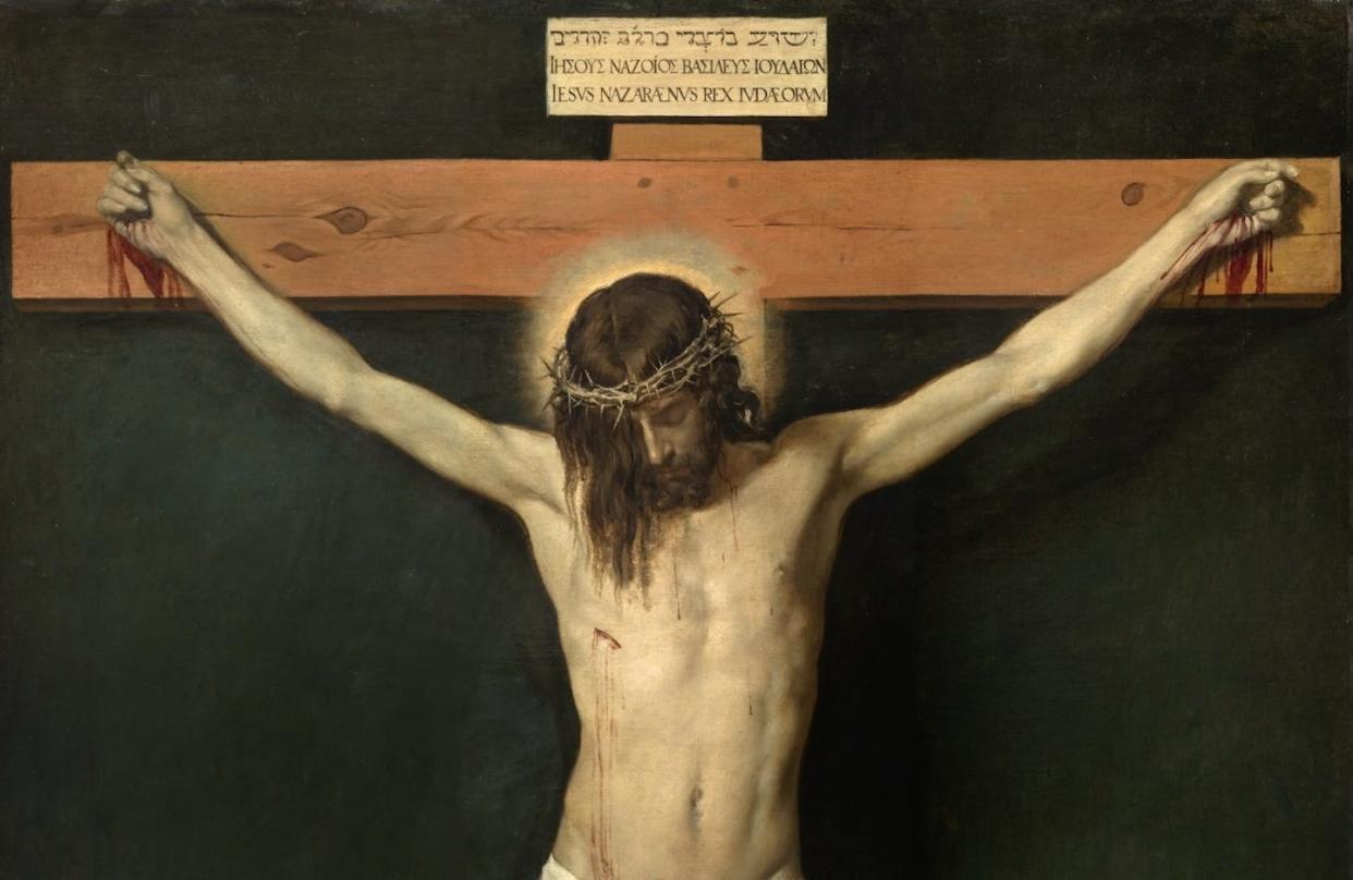 Cristo crucificado, de Diego de Velázquez. <a href="https://www.museodelprado.es/coleccion/obra-de-arte/cristo-crucificado/72cbb57e-f622-4531-9b25-27ff0a9559d7" rel="nofollow noopener" target="_blank" data-ylk="slk:Museo del Prado;elm:context_link;itc:0;sec:content-canvas" class="link ">Museo del Prado</a>