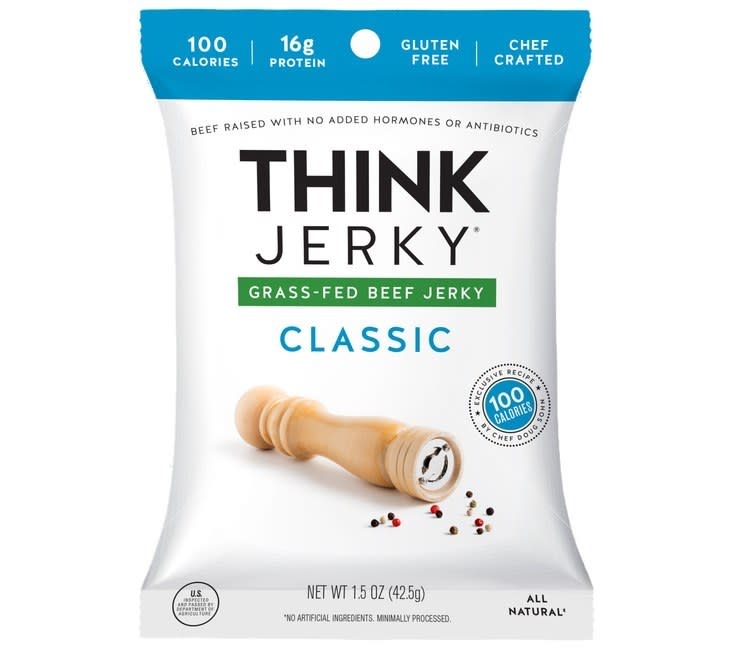 Think Jerky, $19 for 5 (1.5-ounce) bags