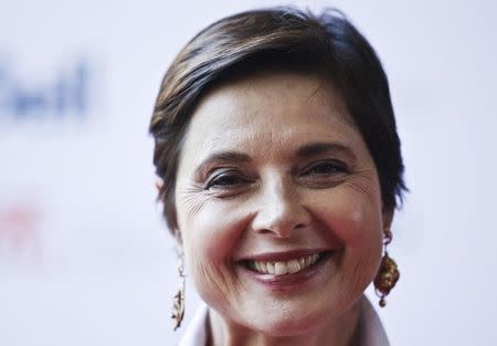 Actress Isabella Rossellini arrives for the "Enemy" screening at the 38th Toronto International Film Festival in Toronto, September 8, 2013. REUTERS/Mark Blinch