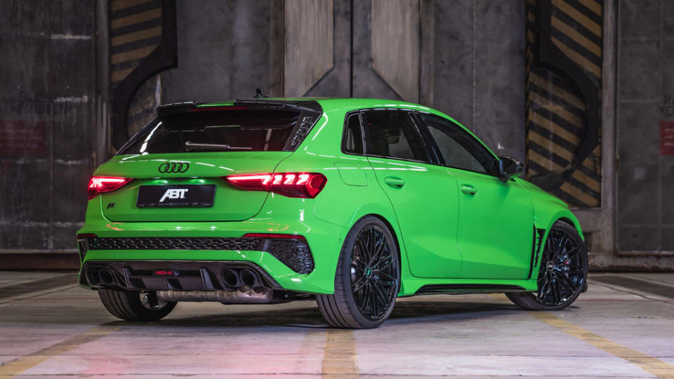 RS 3-R Sportback要滿足對於標準版RS 3 Sportback不滿足的買家。(圖片來源/ Abt Sportsline)