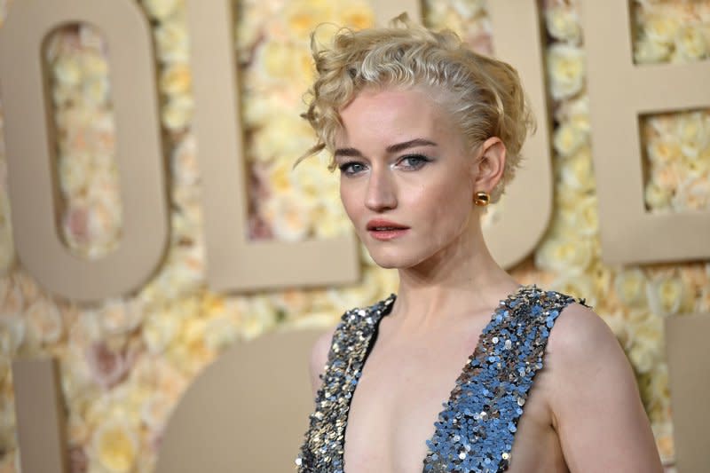 Julia Garner will play a Shalla-Bal version of Silver Surfer in Marvel's "Fantastic Four" reboot. File Photo by Jim Ruymen/UPI