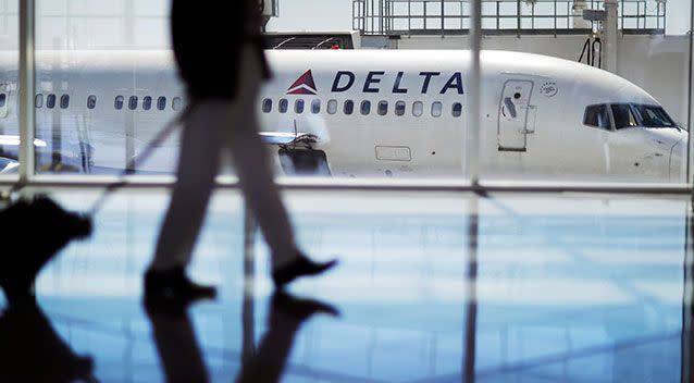 Delta wouldn't let the family fly according to Mr Travis. Photo: AP