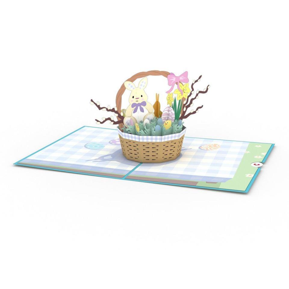 12) Easter Basket 3D card