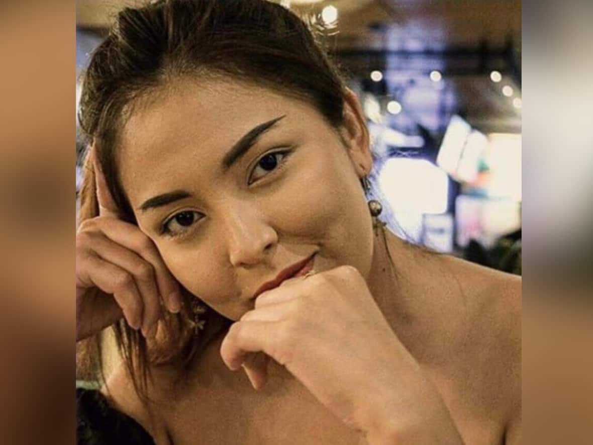 Kwem Manuel-Gottriedson, 24, was found dead in Vancouver's Downtown Eastside on Saturday according to police. Her friends and family had been searching for her since she was last seen on Wednesday, according to a missing person poster circulating online. (Susan Manuel/Facebook - image credit)