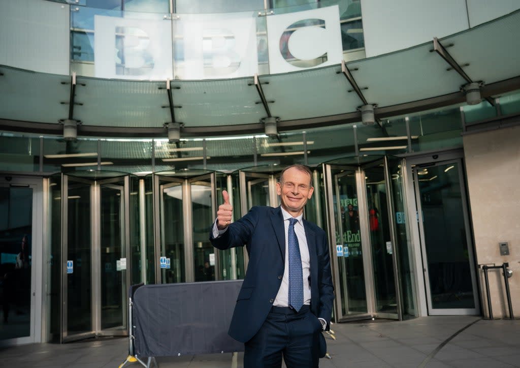 Andrew Marr has hosted his final Sunday morning show on the BBC (Dominic Lipinski/PA) (PA Wire)