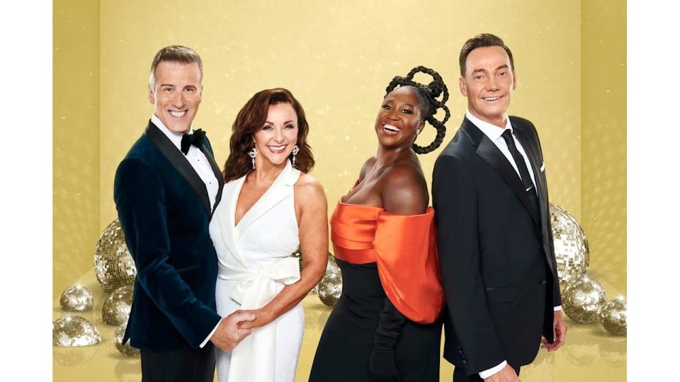 Anton du Beke; Shirley Ballas; Motsi Mabuse; Craig Revel Horwood,