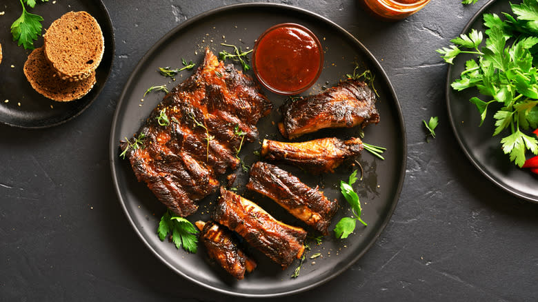 oven baked pork ribs