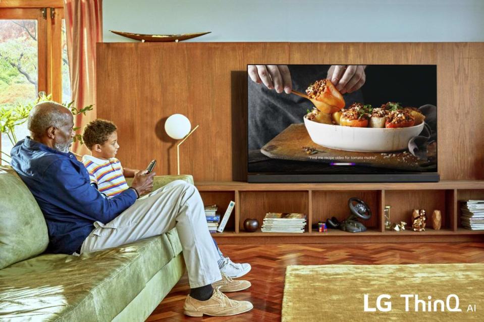 自動調整畫面/音量！LG全新電視搭載AI更聰明