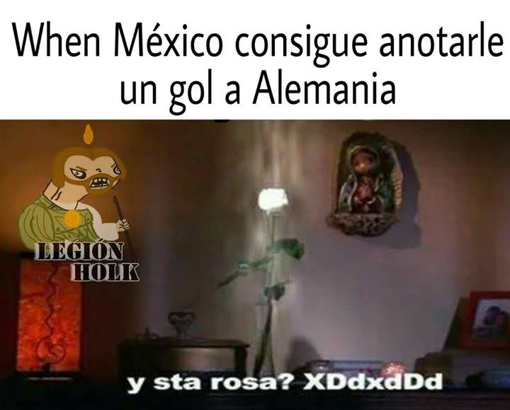 Memes Alemania vs México