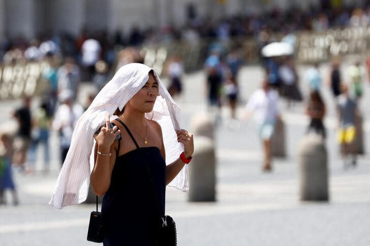 Heatwave across Italy