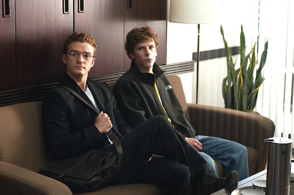 Screenshot from "The Social Network"