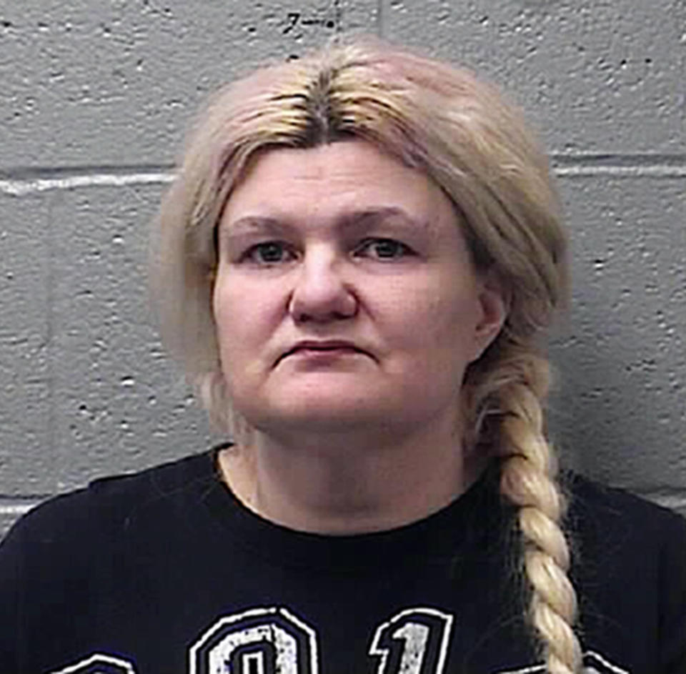 Malissa Ancona pleaded guilty on Friday to killing her husband, Frank Ancona, who called himself an "imperial wizard" of the Ku Klux Klan. (ASSOCIATED PRESS)