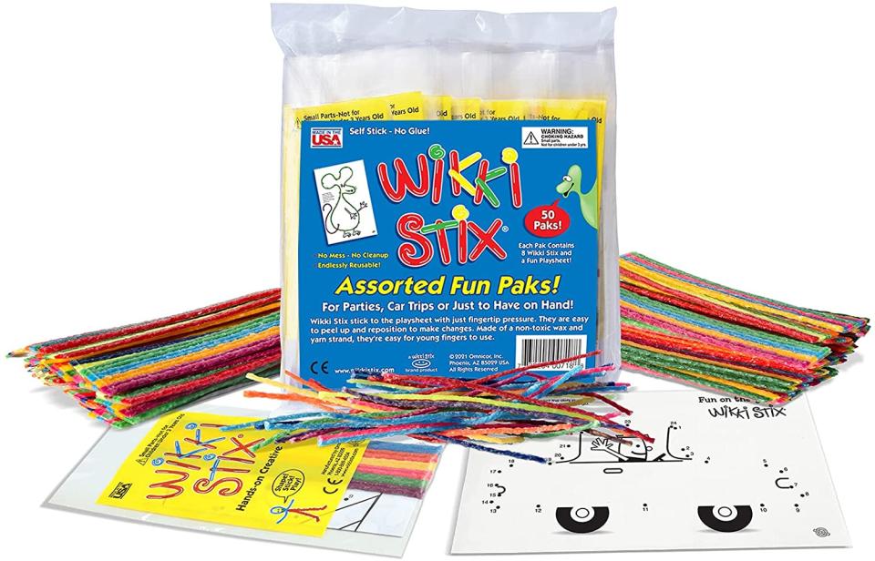 Wikki Stix and Activity Sheet