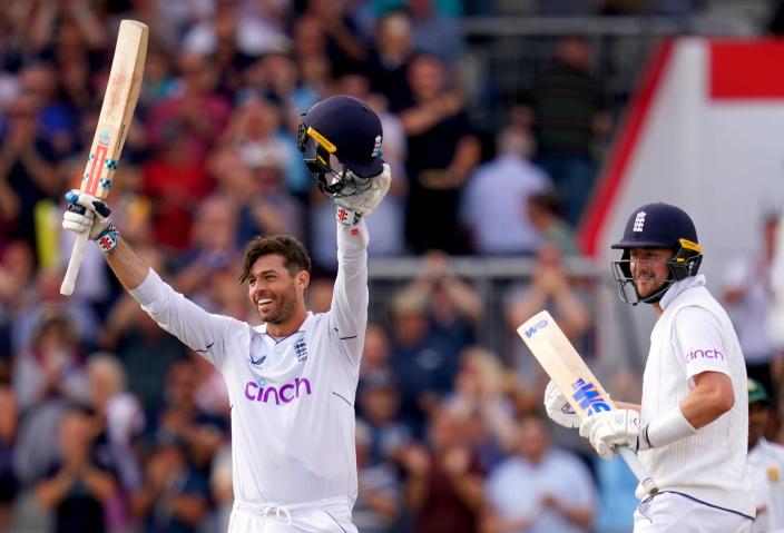 Ben Foakes made a second Test century (PA Wire)