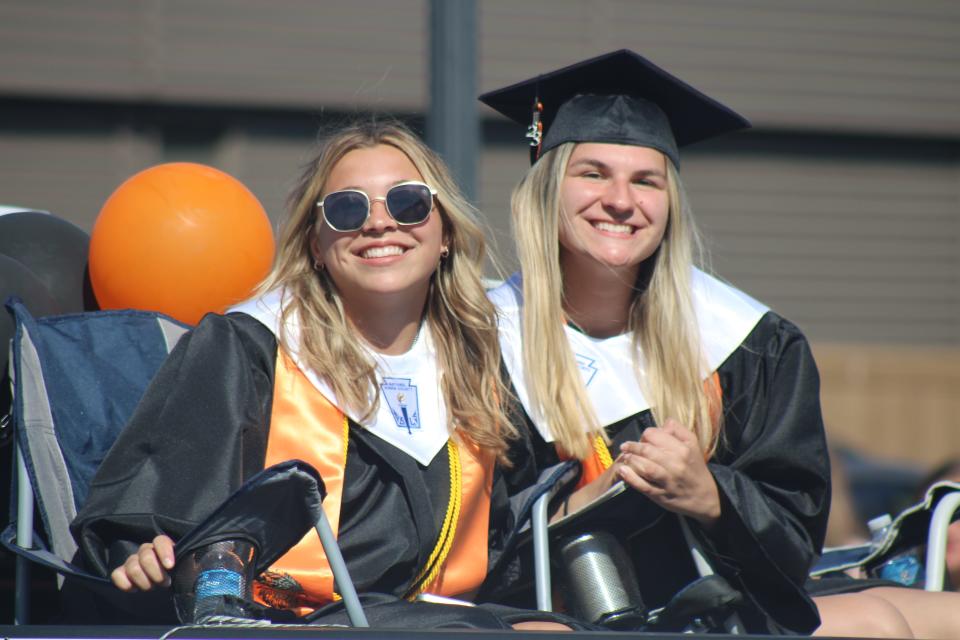 Cheboygan High School held its senior parade on Friday, May 26.