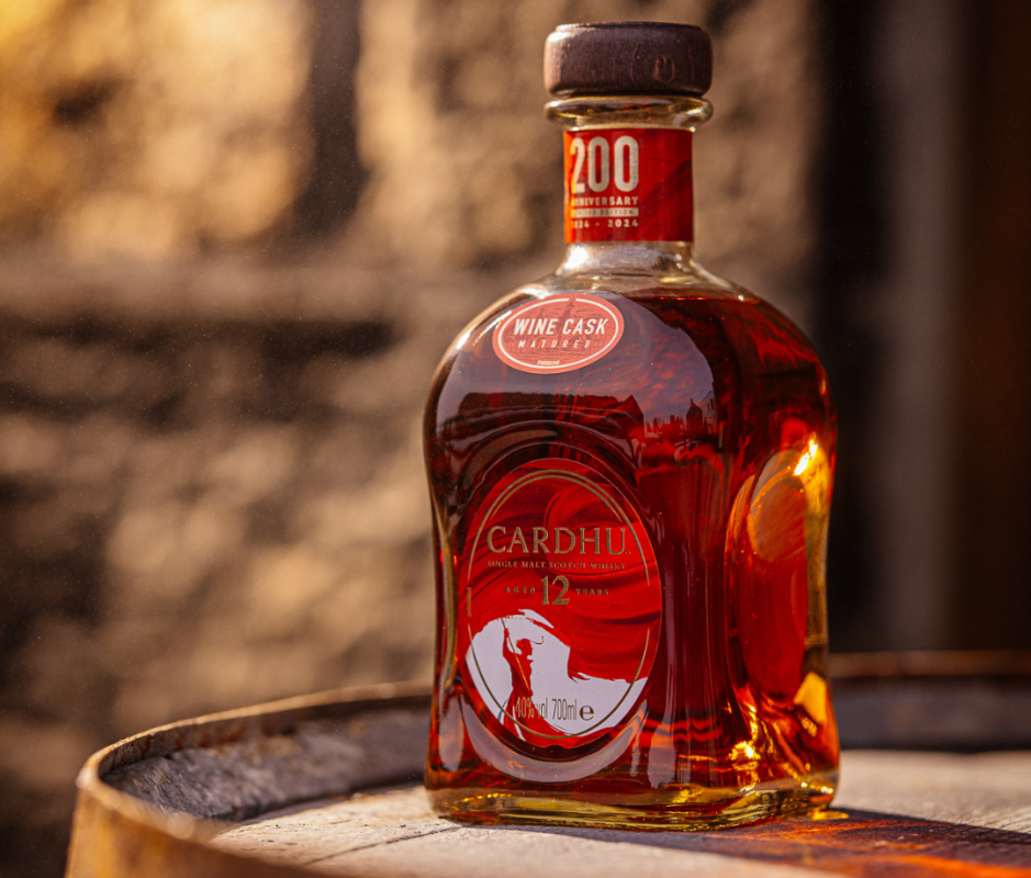 The Cardhu 12 Years 200th Anniversary Edition nods to the distillery's long history of innovation.<p>Courtesy of Cardhu</p>