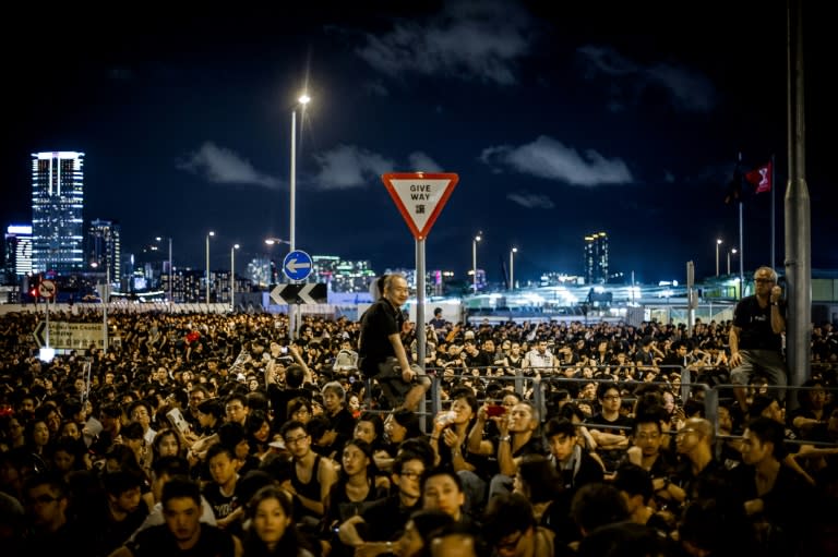 Tens of thousands took to the streets in 2012 to protest plans to introduce a patriotic 'national curriculum' into Hong Kong schools