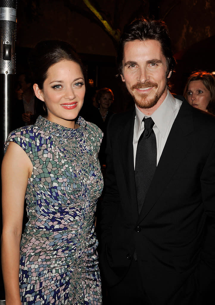 Public Enemies LA Premiere 2009 Marion Cotillard Christian Bale