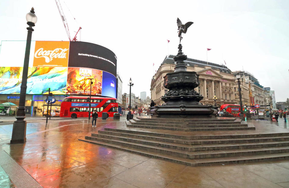 Piccadilly Circus, à Londres