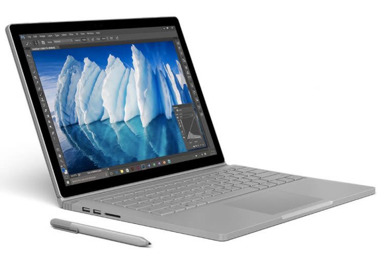 Microsoft Surface Book.