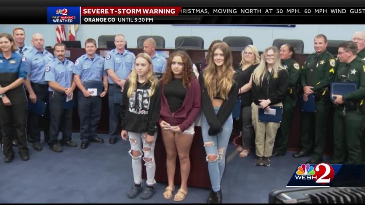 Lightning Strike Survivors Reunite With Brevard County Emergency Responders 