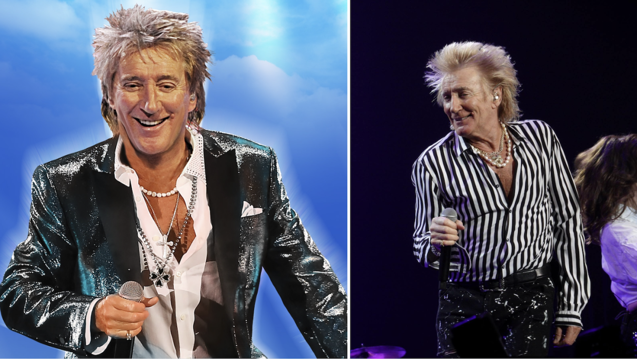 Rod Stewart to perform in Singapore at Marina Bay Sands on 16 and 17 March 2024 (Photos: Rod Stewart/Facebook) 